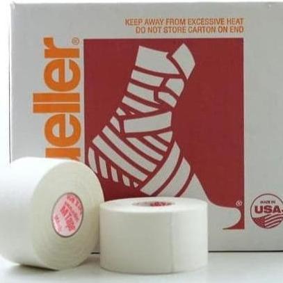 MUELLER ATHLETIC TAPE MTAPE 1 1/2 IN ORIGINAL TAPING JARI TANGAN KAKI TEB
