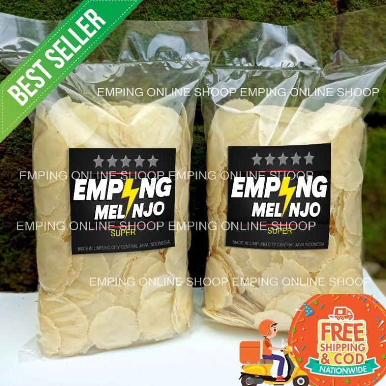 (1Kg SUPER) EMPING BLINJO MENTAH ASLI KHAS LIMPUNG