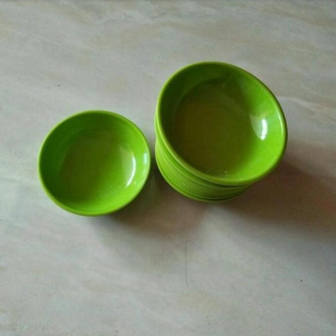 Piring Sambal Melamin / Tempat Sambal Melamin - Hitam
