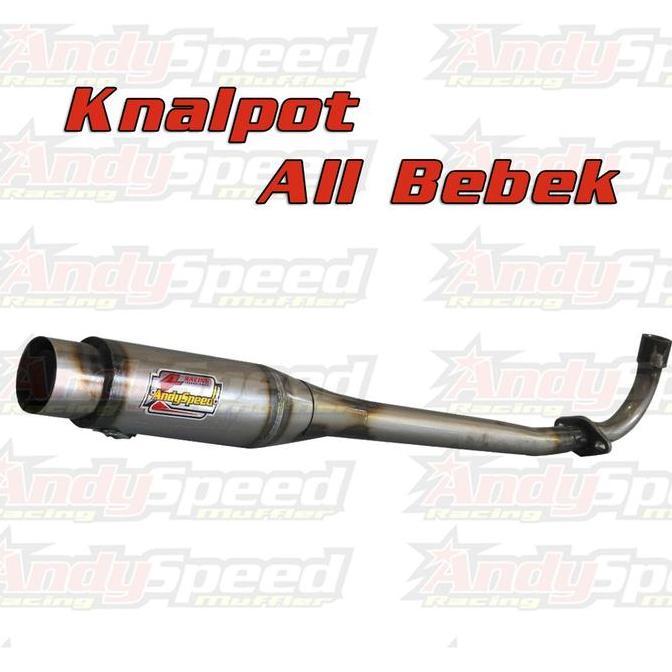 Promo Knalpot ALL BEBEK blade jupiter revo model ahau merk andy speed Diskon