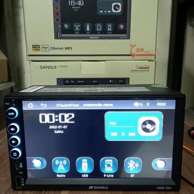 STOK TERBATAS - Deckless Sansui SA5202i/Deckless Sansui 7inch MP5 Mirorlink