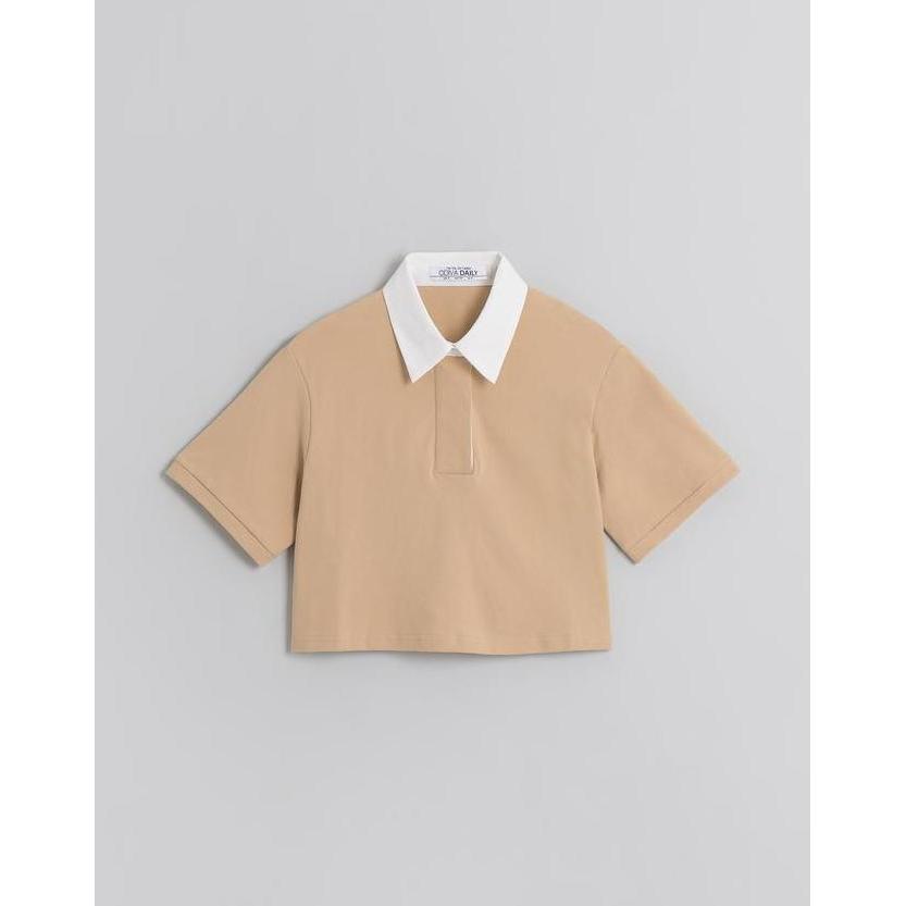 Odiva Paige Kaos Odiva Paige Kaos Polo Crop