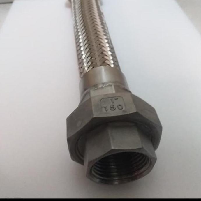 NEW Flexible hose stainless watermur 1" inch / Flexible metal hose 80 cm