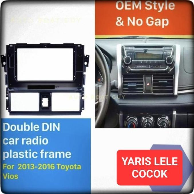 GRATIS ONGKIR - Frame Headunit Vios Limo Gen 3 Gen3 OEM Style No Gap Android 10 Inch