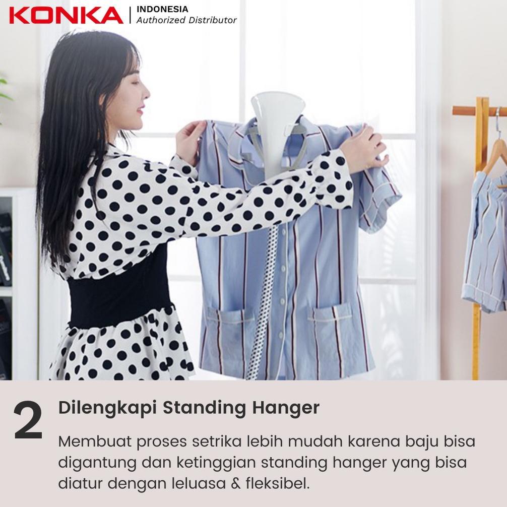 HOT DEALS KONKA Garment Steamer Standing | Setrika Uap Berdiri - KZ-GT23