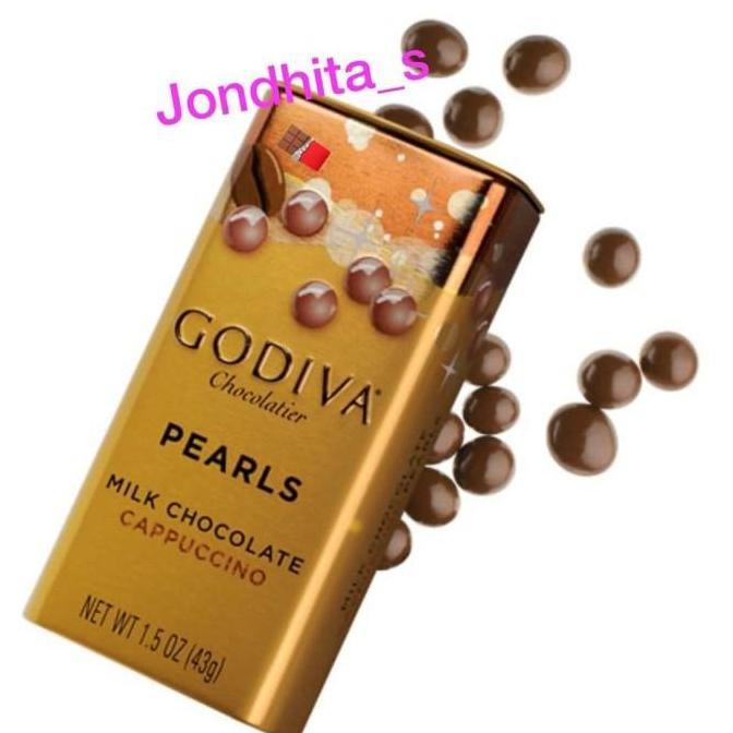 cokelat godiva pearls