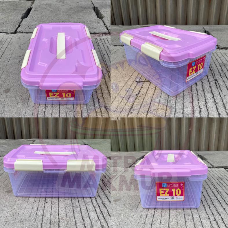 Ezy - C0Ntainer Box 10 Cb 10 Ezy 10 Box Plastik Handle Box Sembako New Product
