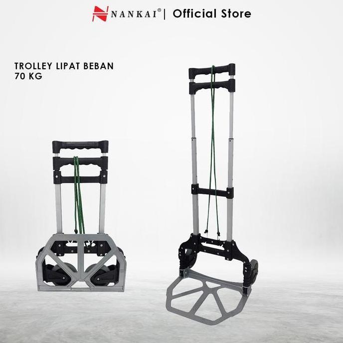 SALE - Trolley Lipat Beban/ Troli Barang Lipat 70Kg Nankai