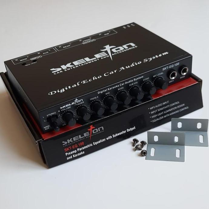 BONUS - Preamp Parametric Equalizer Mobil Dengan Subwoofer Output