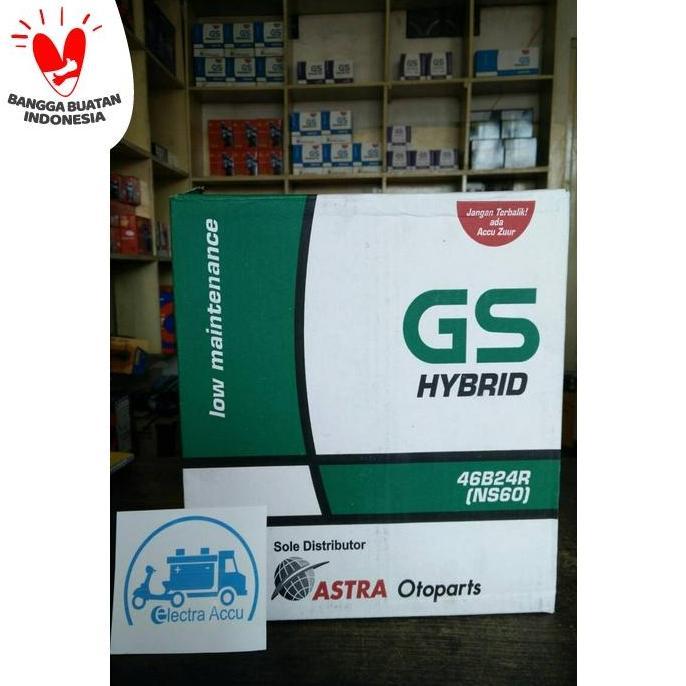 CASHBACK - Aki Mobil Toyota Avanza GS astra hybrid NS60 aki basah