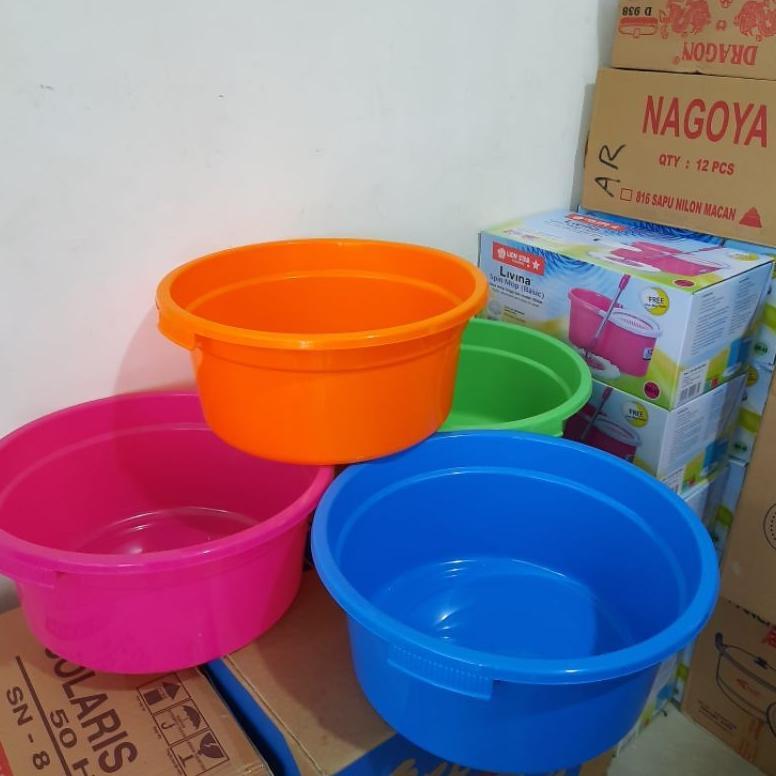 Tantos - Bak Plastik Warna Bak Cuci Air Tantos 5331 / Ember Cuci Baju Plastik Baru