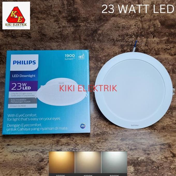 HARGA DISC - PHILIPS Downlight Eridani DL190B 23 WATT LED Inbow / Downlight LED Philips