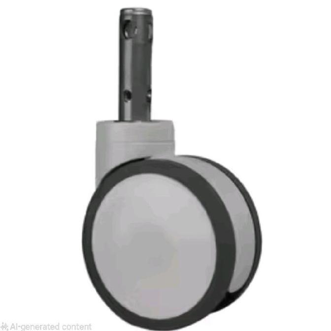 BEST SELLER - Roda Hospital / Rumah Sakit Bed Pasien Double Wheel Central Lock 5" Inch