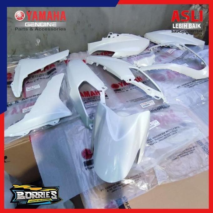 FULL SET BODY HALUS NMAX N MAX OLD 2016-2019 PUTIH ORIGINAL YAMAHA