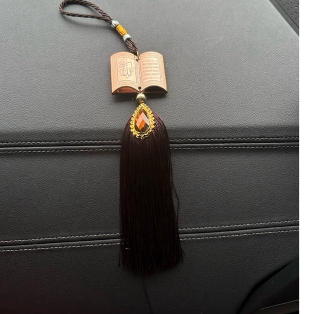 FREE ONGKIR IC - GANTUNGAN MOBIL KALIGRAFI / GANTUNGAN SPION LAFAL ALLAH-MUHAMMAD AKSESORIS MOBIL IS