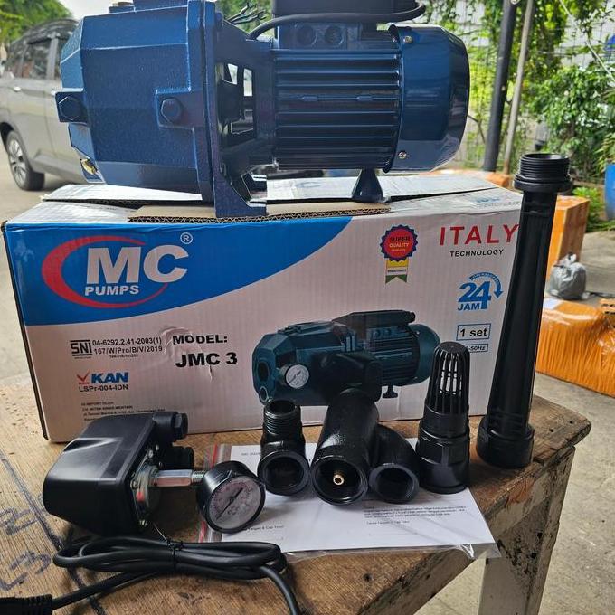 pompa air Nasional MCPUMP JMC3 Jetpump 255 tanpa tabung ready