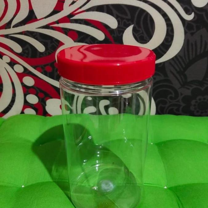 Jar/toples tinggi plastik/ canister unik kapasitas 1000ml/ cheese stik