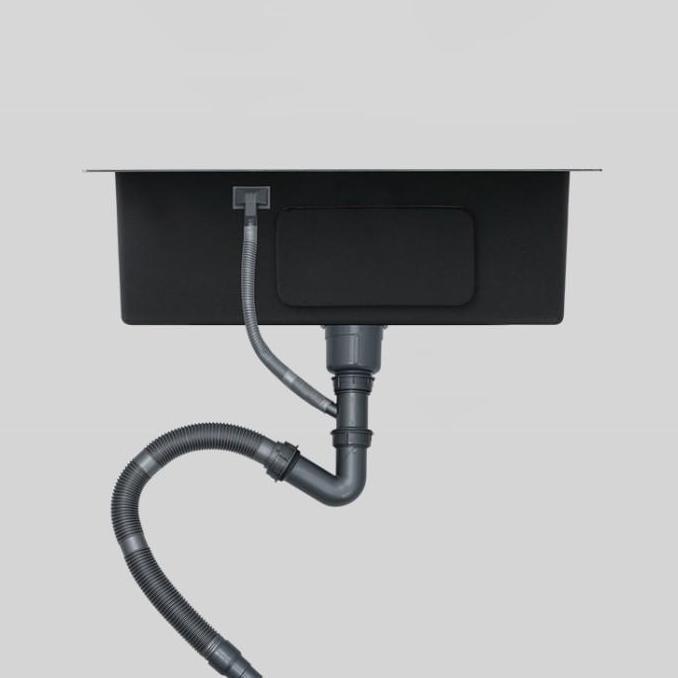 Kitchen sink black 6045 valpra/ kitchen sink 6045 hitam/ kitchen sink