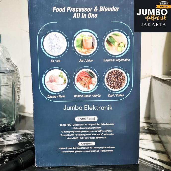 Mitochiba Mito Food Processor Blender BL100 BL 100 Omni Blade Garansi