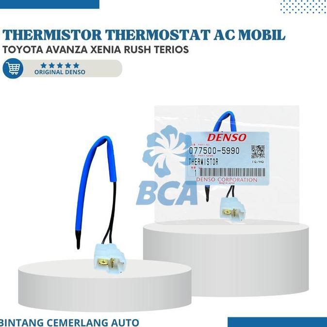 THERMISTOR THERMIS THERMOSTAT SENSOR SUHU AC MOBIL TOYOTA AVANZA XENIA RUSH TERIOS YARIS NEW VIOS OR