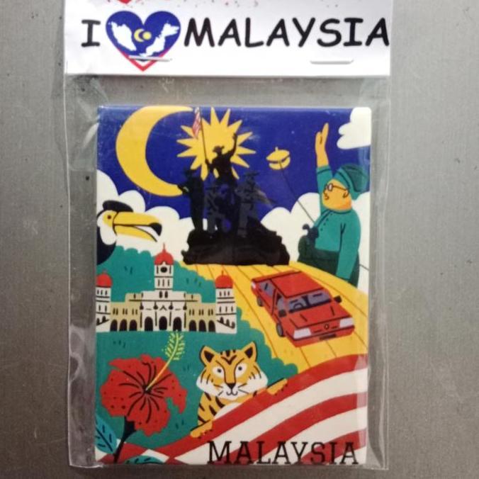Magnet Kulkas Malaysia | Tempelan Kulkas Malaysia Magnet