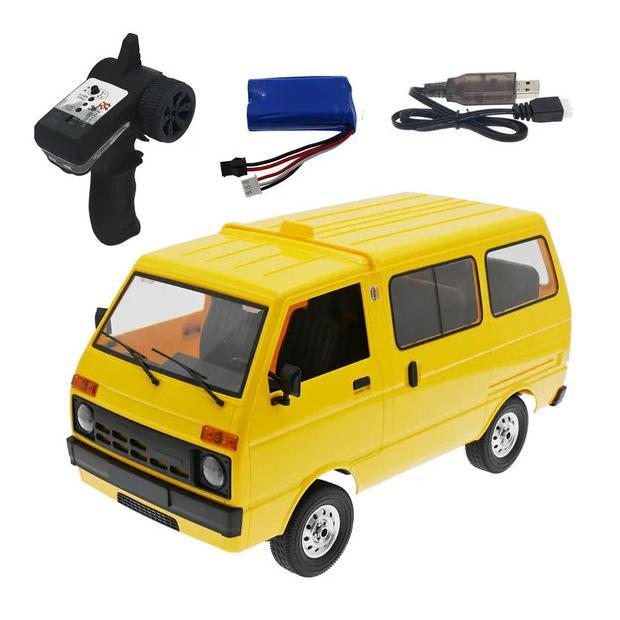 FREE ONGKIR WPL D42 RC CAR 1/10 2.4G SIMULATION DRIFT TRUCK VAN LED REMOTE CONTROL OFF-ROAD CAR D12 
