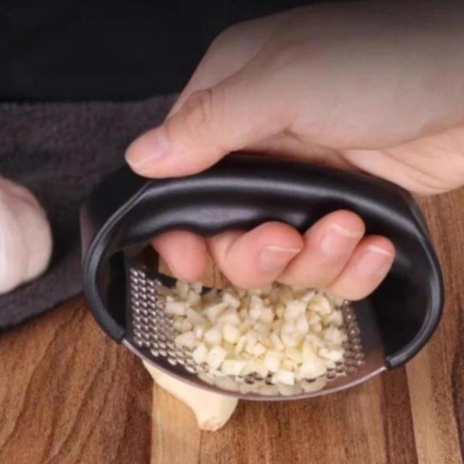 Garlic Press Stainless Gen 2 Alat Penghancur Bawang Onion Crusher