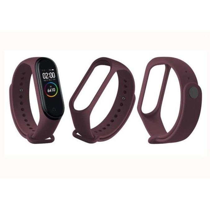 Tali Jam Silicon Strap Replacement Xiaomi MI Band 2 - Black