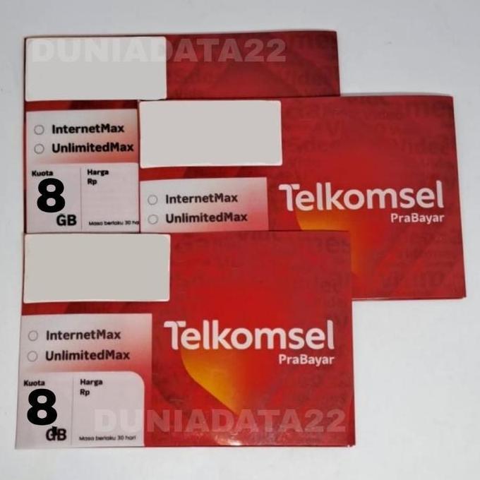 PERDANA TELKOMSEL 3GB 8GB 35GB KARTU DATA TSEL SIMPATI