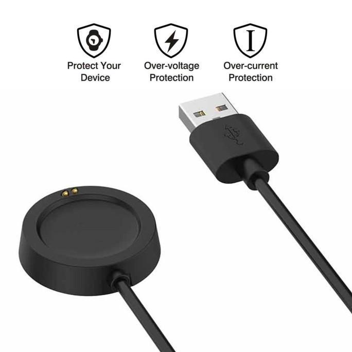 Kabel Charger Smartwatch T500 T55 X6 X7 Hw12 Hw16 Hw22 F10 W26 W27 W34