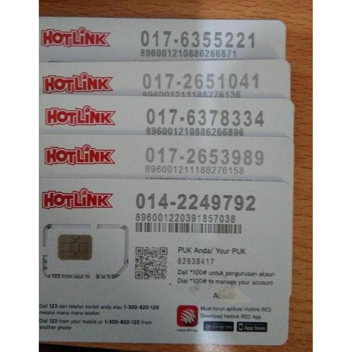 Maxis/Hotlink Bisa request nomor cantik