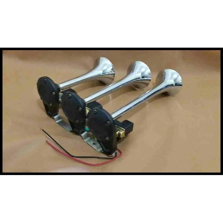 TERBARU KLAKSON TELOLET ANGIN 3 CORONG 6 SUARA 