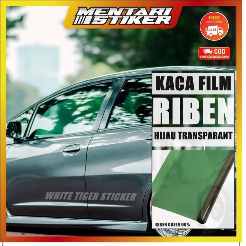 BEST SELLER KACA FILM MOBIL/KACA FILM RIBEN HIJAU PREMIUM UV ANTI GORES/KACA FILM MOBIL