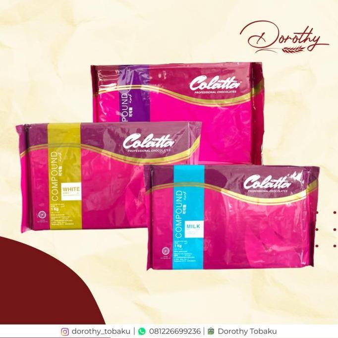 Coklat Colatta Dark / Milk / White Compound 1 kg