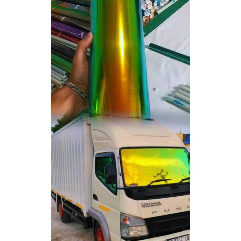FREE ONGKIR STIKER KACA FILM BUNGLON/CHAMELON , STIKER KACA JENDELA PELANGI ,KACA FILM MOBIL ,STIKER