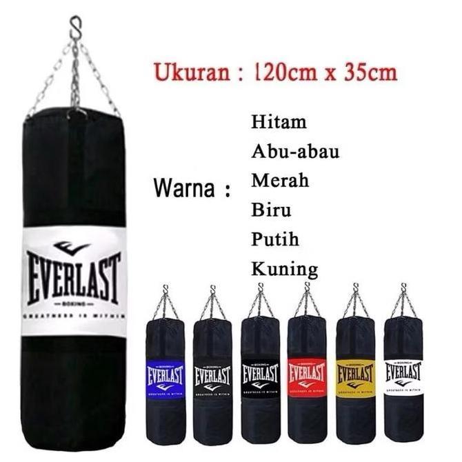 Samsak Tinju Tanpa Isi 120cm / Samsak Tinju Boxing Muaythai / Samsak Bisa Cod