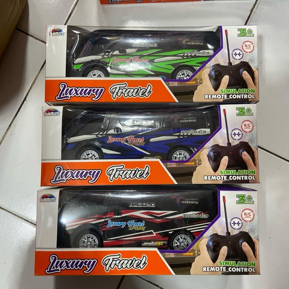 DISKON MOBIL REMOTE CONTROL HIACE TRAVEL CAR RC BASURI TELOLET MAINAN MOBIL RC