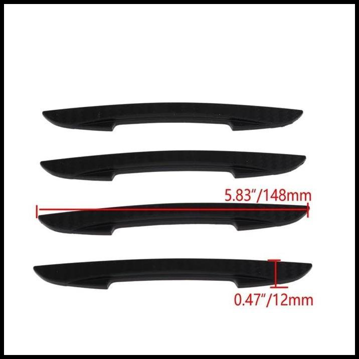 BEST DEAL DOOR GUARD PELINDUNG PINTU MOBIL CARBON LOGO TOYOTA RUSH 
