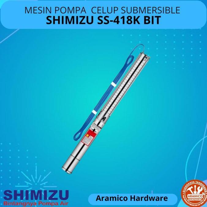 Pompa Submersible / Pompa Satelit Shimizu Ss-418 K Bit 1 Hp