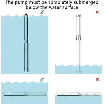 Pompa Satelit Reaim 0.75Hp - 550 Watt - Sambungan Kabel 30M Pompa Air Sumur Dalam Pompa Air Sumur Da