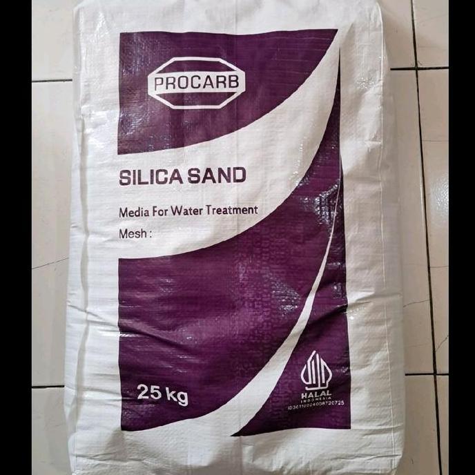 pasir silika 25kg / media filter air  pasir silika 25kg BEST QUALITY