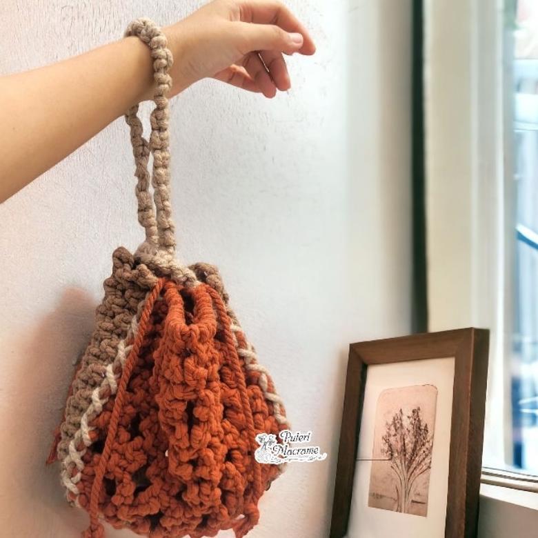 Bucket Bag Macrame