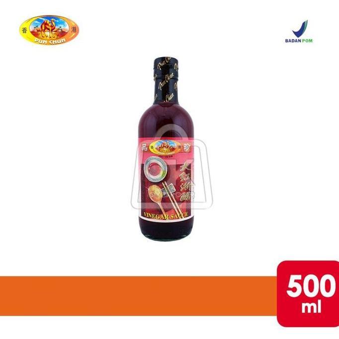 Red Vinegar Pun Chun / Cuka Merah / Vinegar (Botol Kaca 500ml)