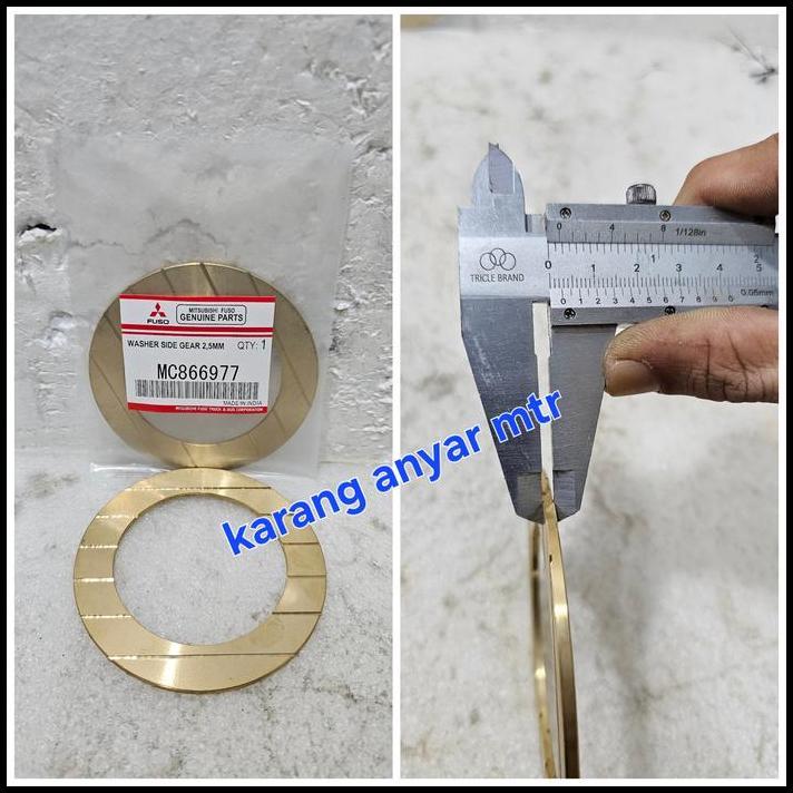 HOT DEAL WASHER SIDE GEAR CANTER/PS125T/CANTER HDX KUNINGAN ASLI MC866977 