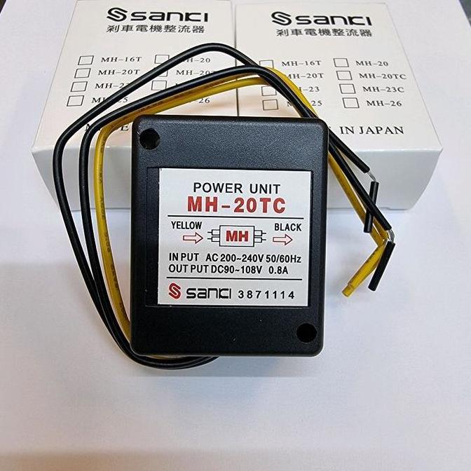 POWER UNIT MH-20TC SANCI BRAKE RECTIFIER SANCI MH-20TC