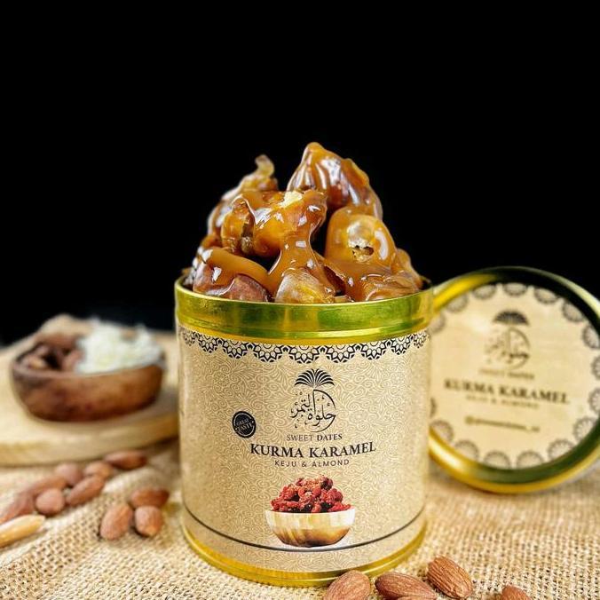 kurma karamel almond keju 500gr NS