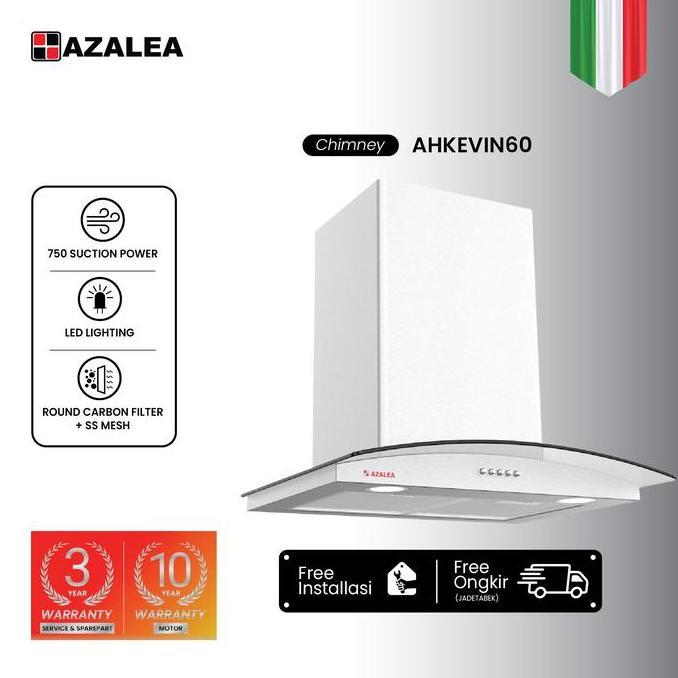 Azalea Cooker Hood Chimney AHKEVIN60