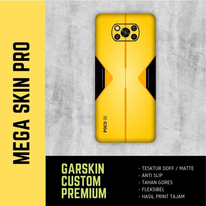 Garskin Case Poco X3 Nfc Custom Bisa COD 2Pcs