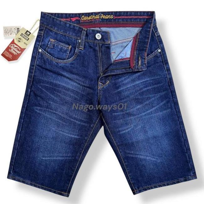 Celana Cardinal Pendek Celana Cardinal Pendek Pria Pria//Celana Jeans Reguler Standar//Bahan