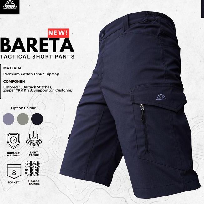 Celana Angsana Outdoor Celana Angsana Outdoor Series Black Bareta